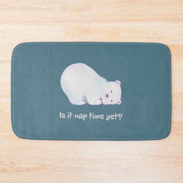 Item preview, Is It Nap Time Yet? Cute Little Sleepy Ice Bear designed and sold by Rebel-Design.