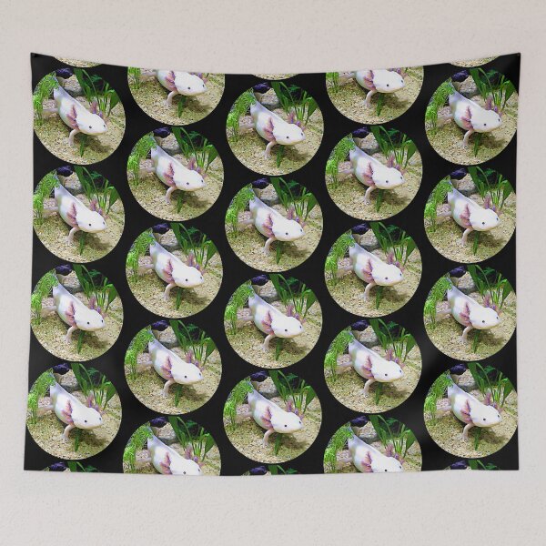 Item preview, Axolotl Portrait designed and sold by RevolutionInPaint.