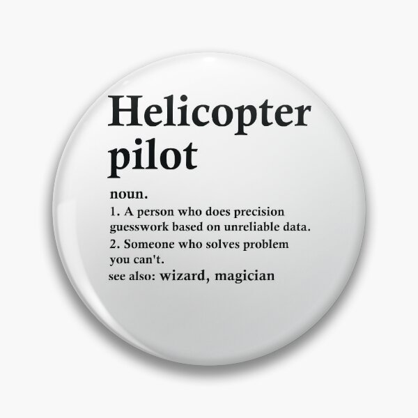 Item preview, Helicopter Pilot Definition Funny Occupation designed and sold by woodesigner.
