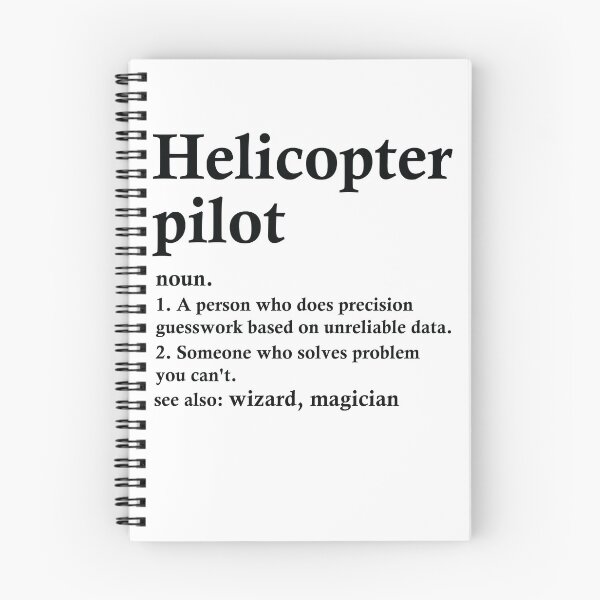 Item preview, Helicopter Pilot Definition Funny Occupation designed and sold by woodesigner.
