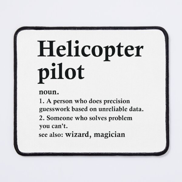 Item preview, Helicopter Pilot Definition Funny Occupation designed and sold by woodesigner.