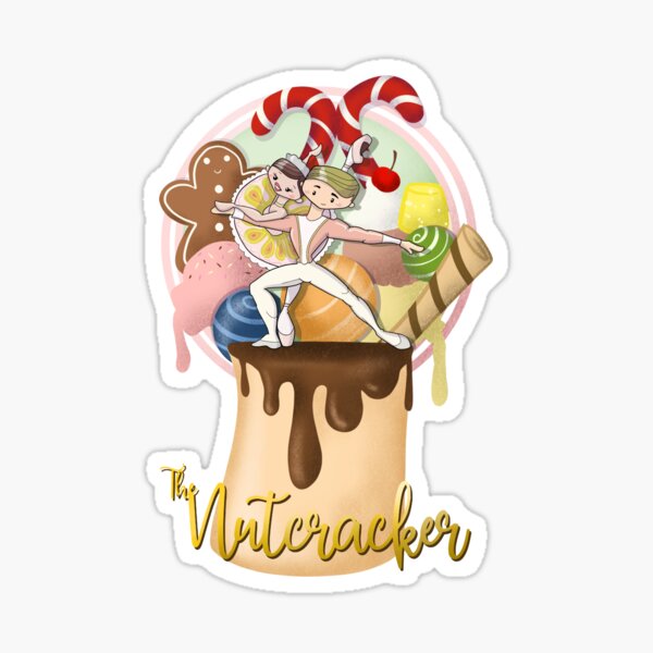 The Nutcracker Sticker: Sugar Plum Pas De Deux Sticker