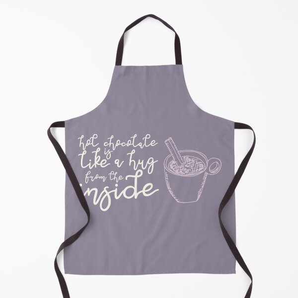 Item preview, Hot Chocolate is Like a Hug From the Inside Quote designed and sold by DancingwithInk.