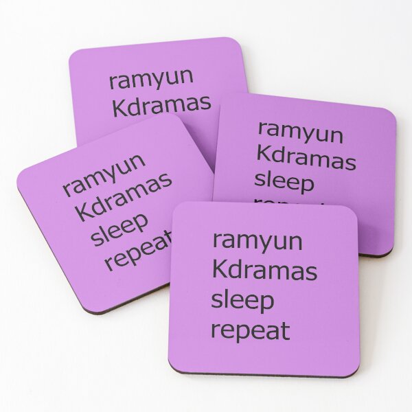 Item preview, ramyun Kdramas sleep repeat designed and sold by ThoughtScribble.