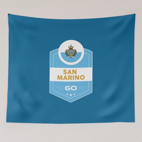 Item preview, SAN MARINO FLAG SHIELD designed and sold by MarkMotta.
