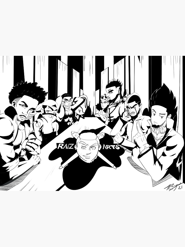 Black Anime Youtuber Espada Table (King Vader, RDCWorld, Swoozie - Main Image