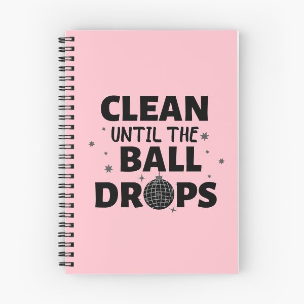 Item preview, Clean Until the Ball Drops Funny Cleaning New Years Fun designed and sold by SavvyCleaner.