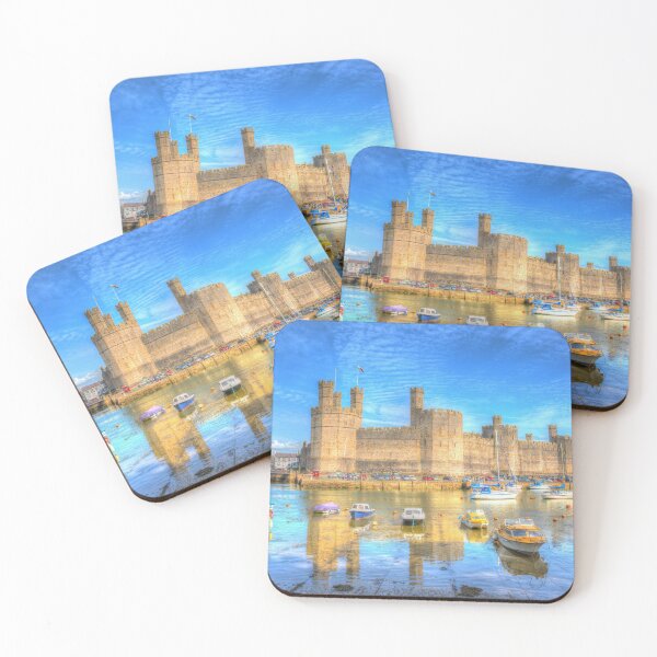 Item preview, Caernarfon Castle North Wales Colourful HDR designed and sold by acceleratorhams.