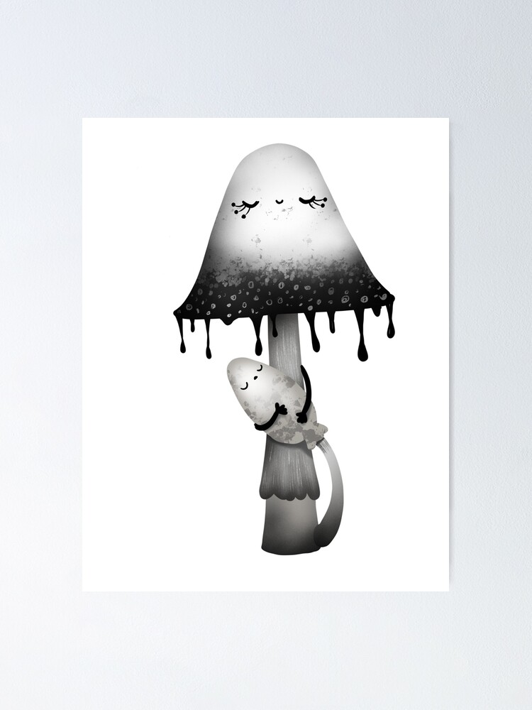 Inky Cap Mushroom Lamp