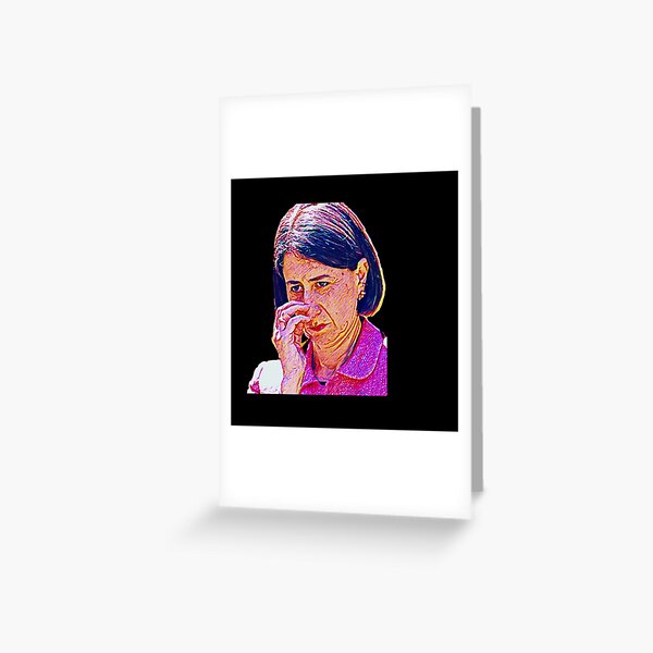 Gladys Berejiklian | Sh!t | Resigned Greeting Card