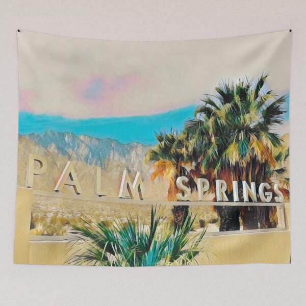 Item preview, Palm Springs Sign designed and sold by Sofia-Draws.