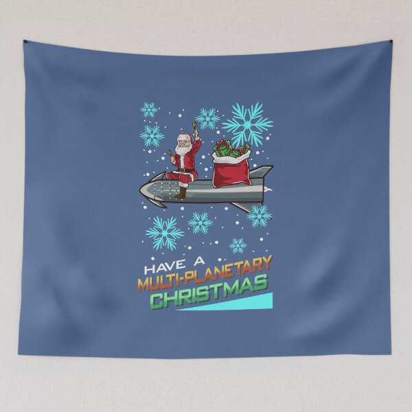 Item preview, Have A Multi-Planetary Christmas - SpaceX Starship Space Themed Xmas Design designed and sold by raretshirtsuk.