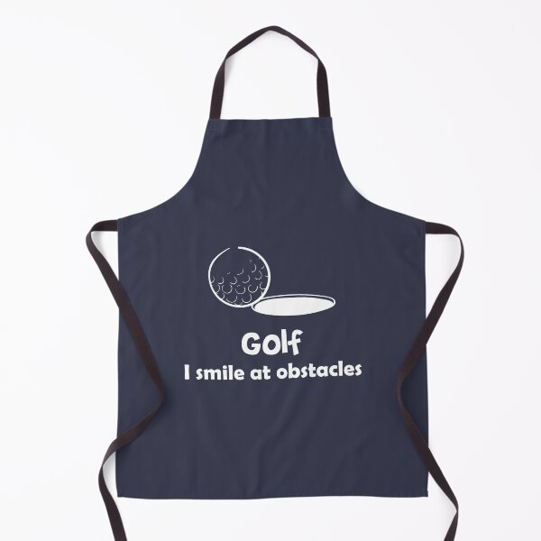 Item preview, I smile at obstacles, Golf Quote, Golf lovers, Awesome gift for your friends and family designed and sold by abdelhak2005.