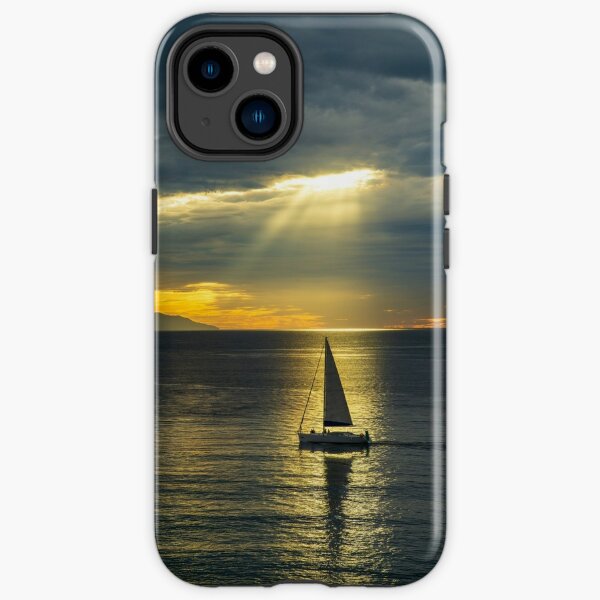 Sailboat in a Sunbeam iPhone Tough Case