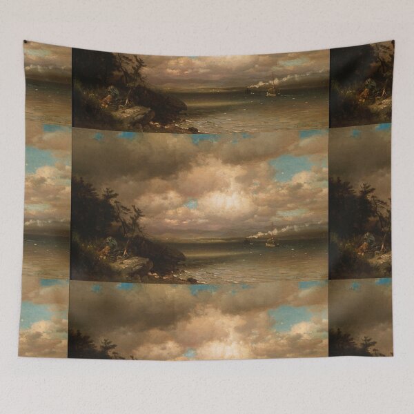 Item preview,  On the Hudson - Arthur Parton designed and sold by Vintage Designs +.