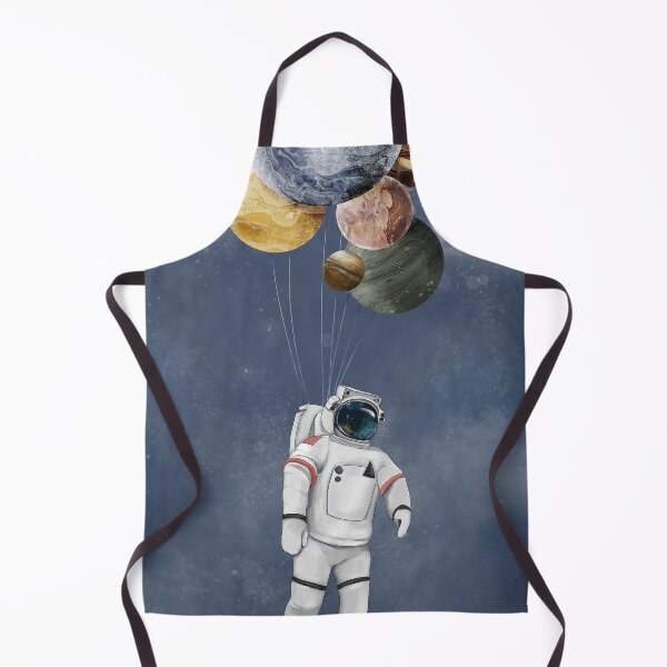 Item preview, Cartoon Astronaut with Balloon designed and sold by LAZZYART.