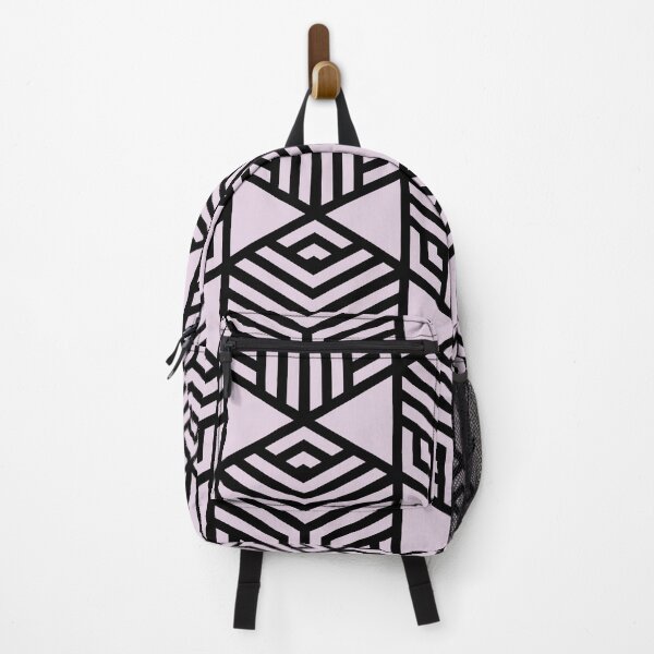 Item preview, Pastel Purple and Black Stripe Cube Tile Pattern Pairs Valspar 2022 Color of the Year Lilac Lane 1002-4B - Colour Trends designed and sold by ColorOfTheYears.