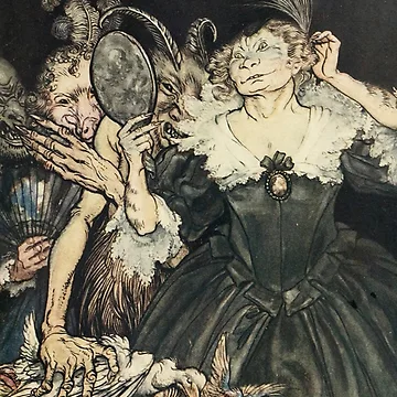 Artwork thumbnail,  comus - Arthur Rackham by Vintage Designs +