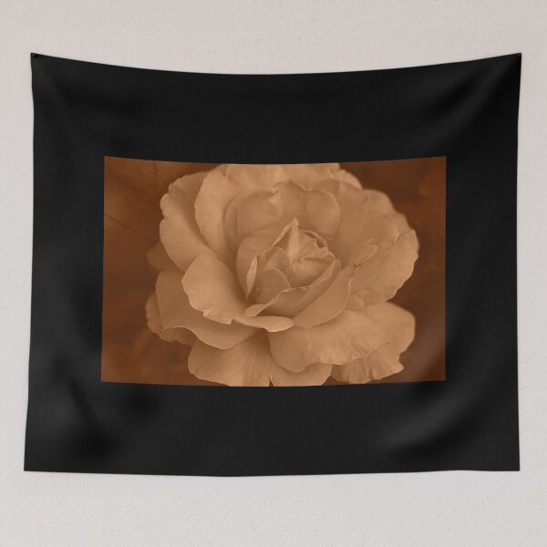 Item preview, Soft Golden Brown Toned Large Beautiful Rose designed and sold by JariHawk.