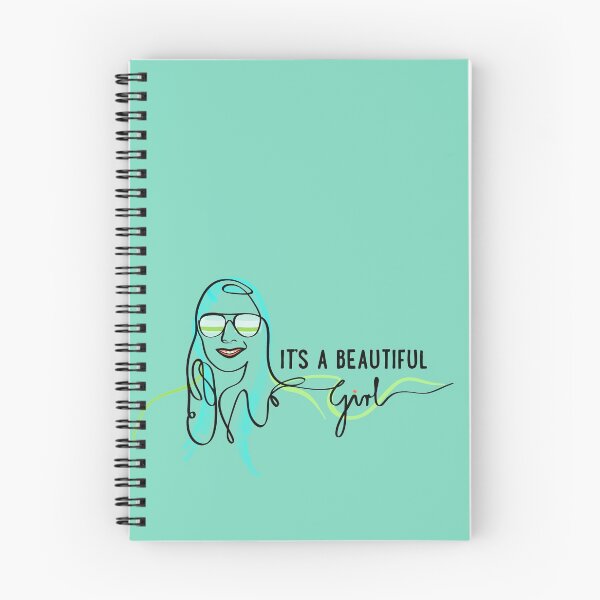 Item preview, Young smiling girl #3a - with teeth (color & mint bg) designed and sold by ha11ok.