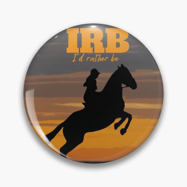 Item preview, IRB, I'd Rather Be Horse Riding Design for Horse Lovers designed and sold by LifeCrush.