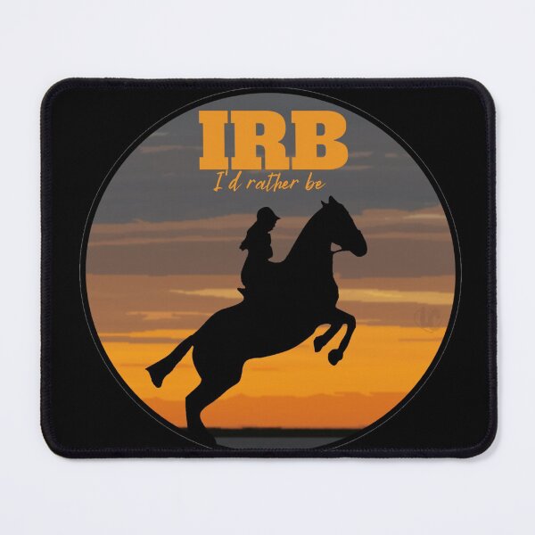 Item preview, IRB, I'd Rather Be Horse Riding Design for Horse Lovers designed and sold by LifeCrush.