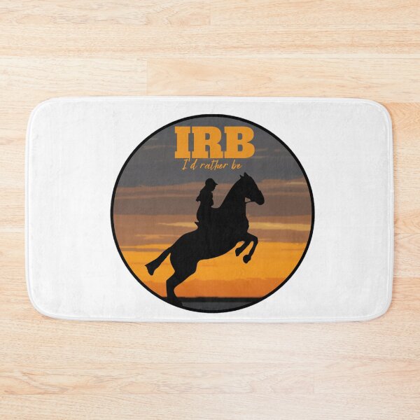 Item preview, IRB, I'd Rather Be Horse Riding Design for Horse Lovers designed and sold by LifeCrush.
