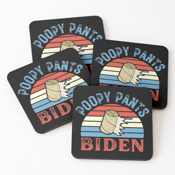 Item preview, Poopy Pants Biden - Vintage Sunset Political Funny Saying designed and sold by Vibbin4Life33.