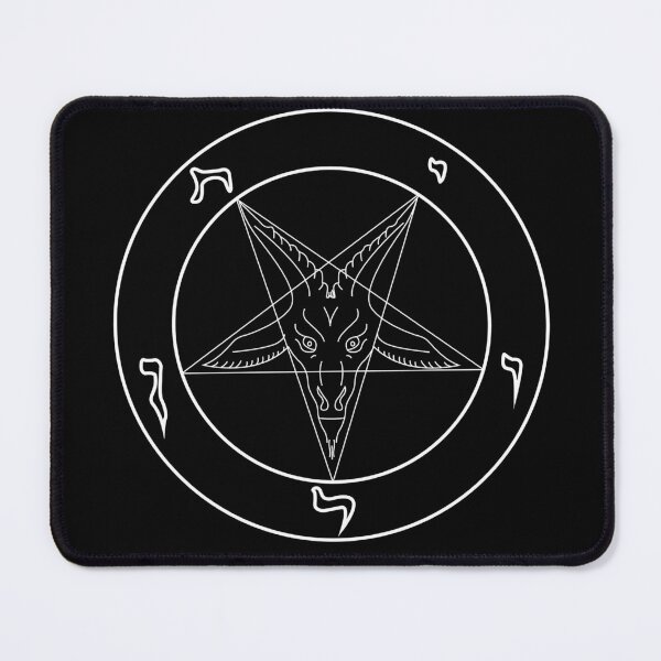 Item preview, Baphomet Pentagram Rune designed and sold by ozumdesigns.