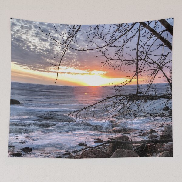 Item preview, Winter Sunset in Purple designed and sold by sharilees.