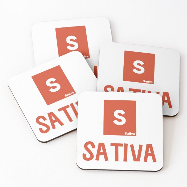 Item preview, Sativa Cannabis Strain - Fun Font designed and sold by CannabisGifts.