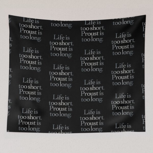 Item preview, Life is too short, Proust is too long. v.4 designed and sold by x1brett.