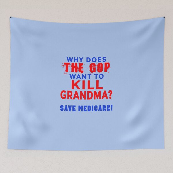 Item preview, Angry SAVE MEDICARE designed and sold by Greenbaby.