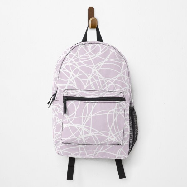 Item preview, Pastel Purple and White Scribble Mosaic Pattern Pairs Valspar 2022 Color of the Year Lilac Lane 1002-4B - Colour Trends designed and sold by ColorOfTheYears.