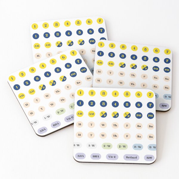 Item preview, Skincare organizer labels designed and sold by thedustyshelves.