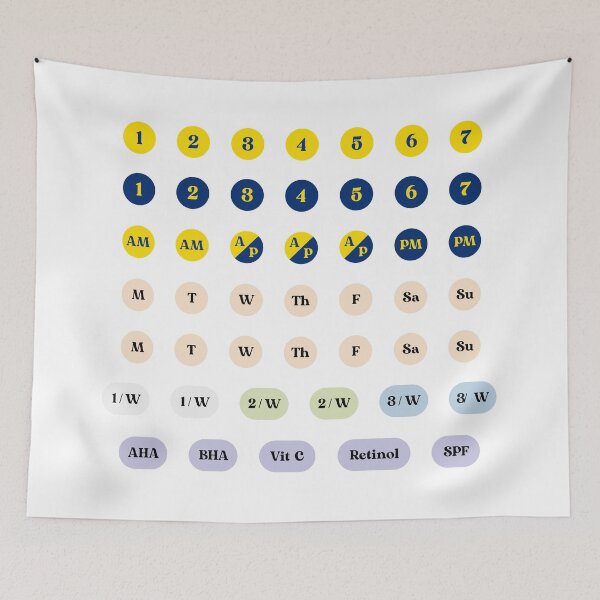 Item preview, Skincare organizer labels designed and sold by thedustyshelves.