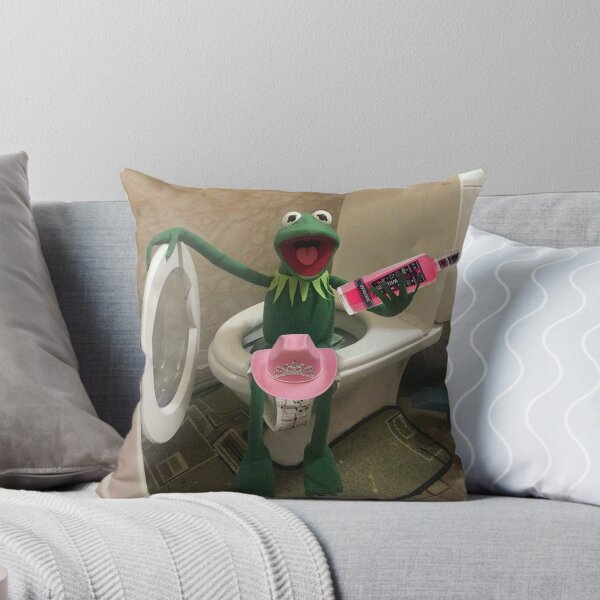 Item preview, Bad kermit party with pink whitney designed and sold by Alva-Creatur.