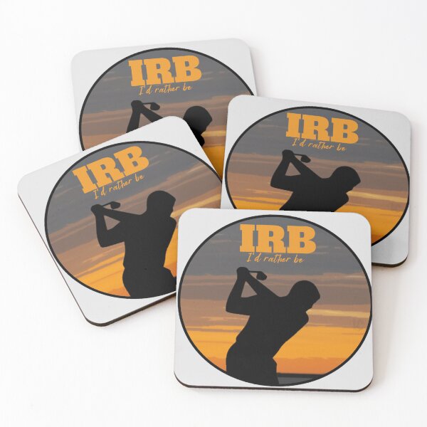 Item preview, IRB, I'd Rather Be Golfing design for Golf Lovers designed and sold by LifeCrush.
