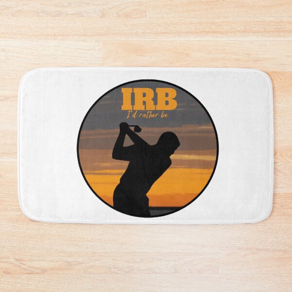 Item preview, IRB, I'd Rather Be Golfing design for Golf Lovers designed and sold by LifeCrush.