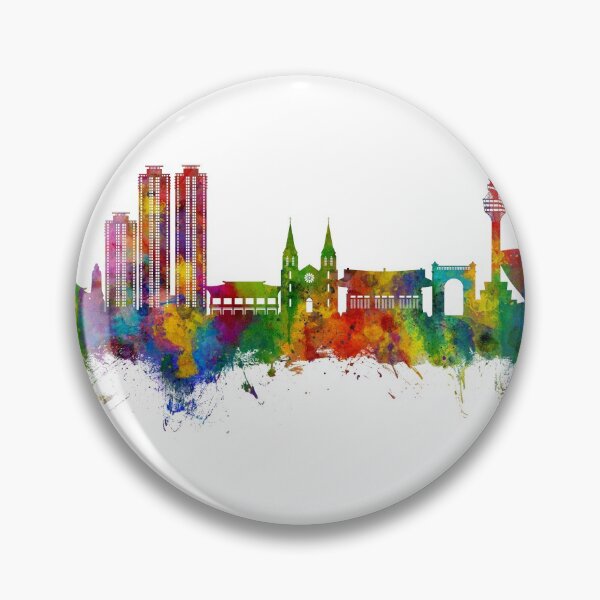 Item preview, Daegu Skyline South Korea designed and sold by ArtPrints.