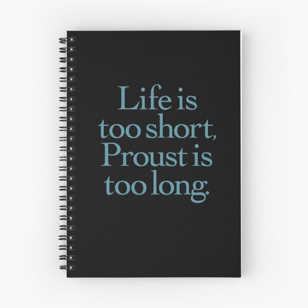 Item preview, Life is too short, Proust is too long. v.7 designed and sold by x1brett.