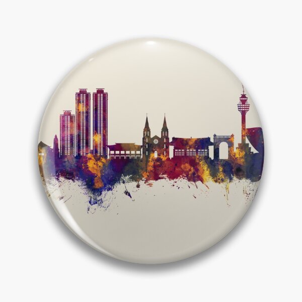 Item preview, Daegu Skyline South Korea designed and sold by ArtPrints.