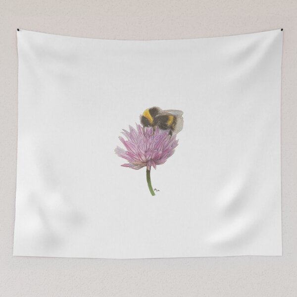 Item preview, Bee and clover flower | bee lover designed and sold by NathBros.
