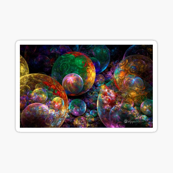 More Bubbles on Bubbles Sticker