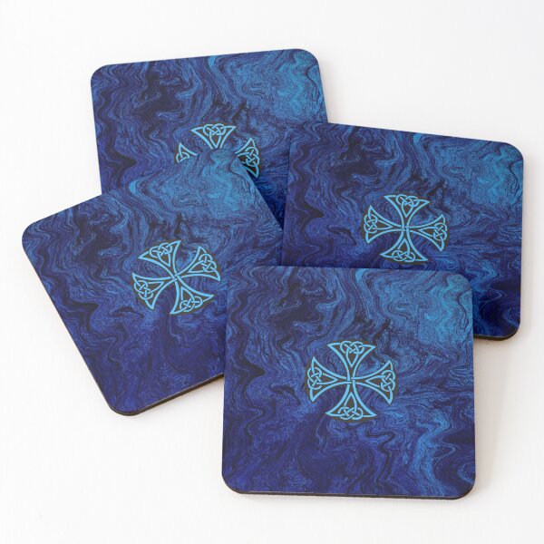 Item preview, Liturgical Blue with cross, Advent color for Hope designed and sold by CheekyGrace.