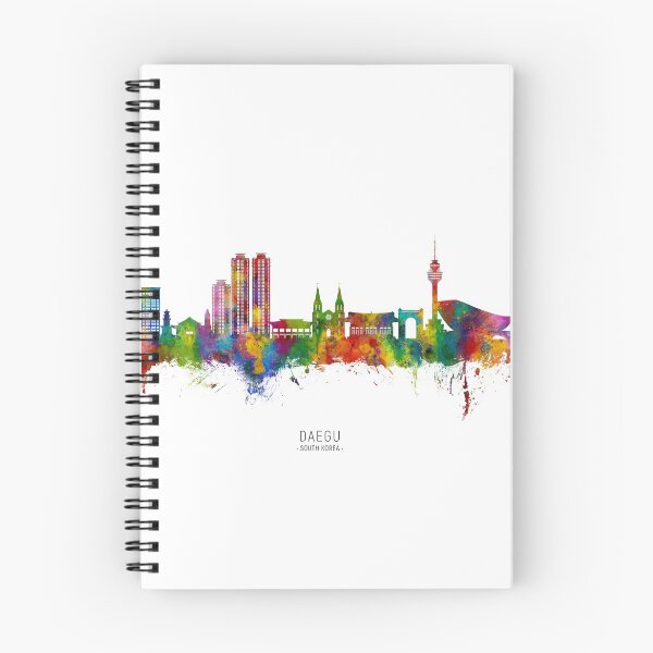 Item preview, Daegu Skyline South Korea designed and sold by ArtPrints.