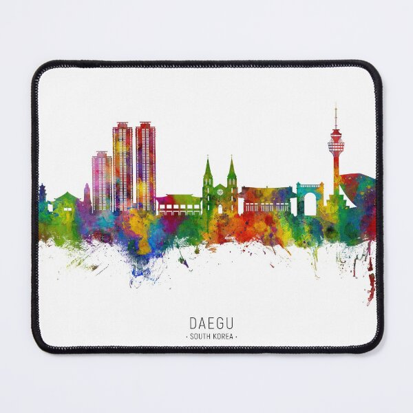 Item preview, Daegu Skyline South Korea designed and sold by ArtPrints.