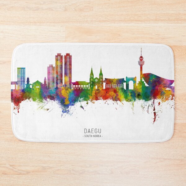 Item preview, Daegu Skyline South Korea designed and sold by ArtPrints.