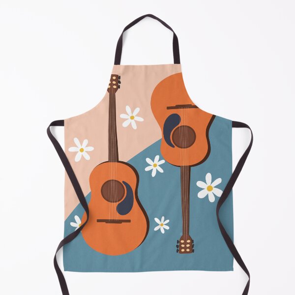 Artikelvorschau, Gitarren und Gänseblümchen entworfen und verkauft von ToEllaBloom.