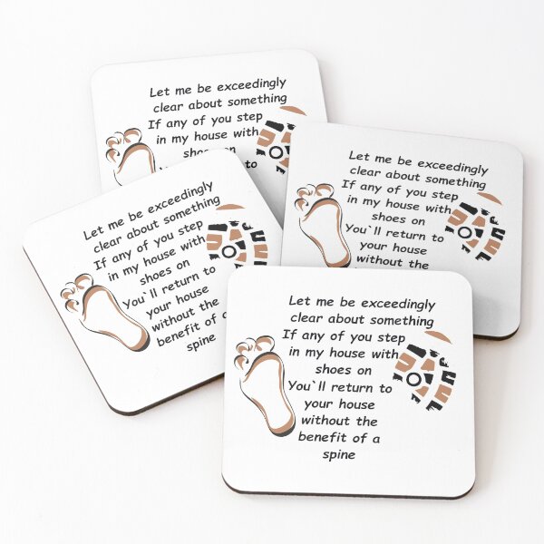 Item preview, Dirt Filled Boot Print Funny Don't Enter My House With Shoes On designed and sold by FarzT.